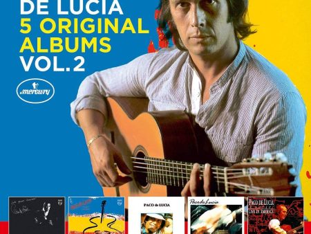 5CD - Paco De Lucia - 5 Original Albums Vol. 2 Sale