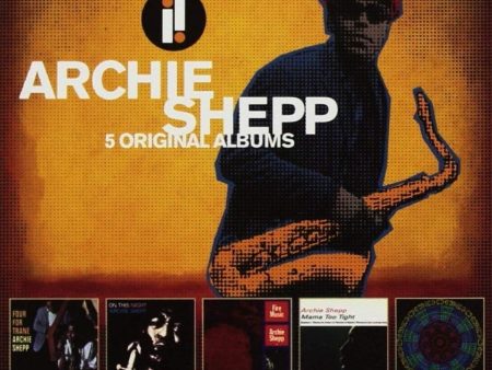 5CD - Archie Shepp - 5 Original Albums Sale