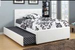 White Trundle Day Bed- Single or Double- Model #124 Online