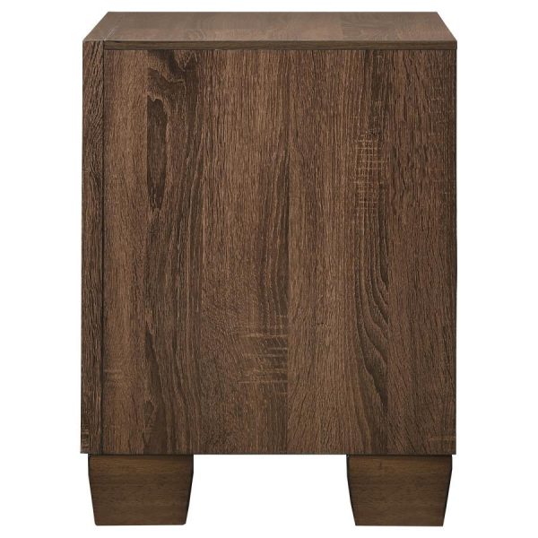 Brandon - 2-Drawer Nightstand - Warm Brown Online Hot Sale