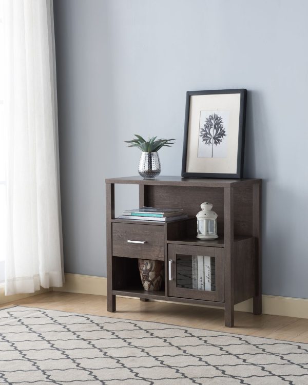 Walnut Storage Cabinet- Model #192607 Online now