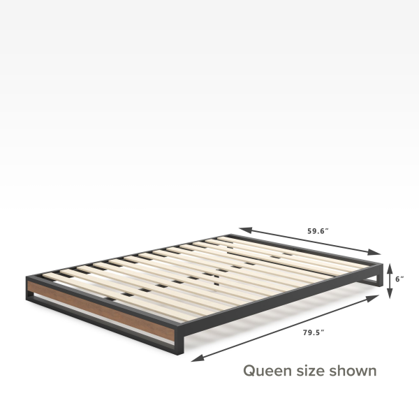 GOOD DESIGN™ Award Winner - Suzanne Metal and Bamboo Platform Bed Frame Supply