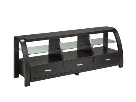 Dark Cherry 60  Wooden TV Stand- Model #2117 Online