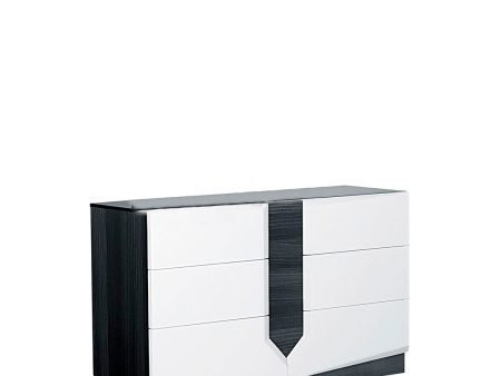 Vios - Zebra High Gloss Dresser - White Hot on Sale