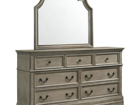 Manchester - 7-Drawer Dresser With Mirror - Wheat Brown Discount