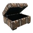 Fangio - Storage Ottoman - Brown For Sale