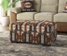 Fangio - Storage Ottoman - Brown For Sale