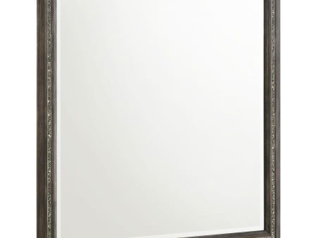 Janine - Dresser Mirror - Gray For Cheap