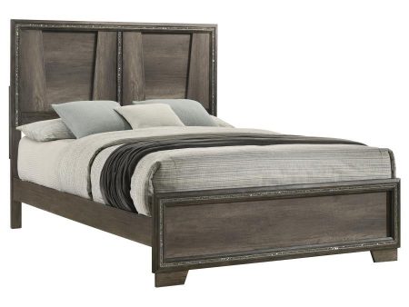 Janine - Wood Panel Bed Sale