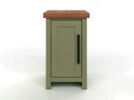 Vineyard - Chairside Table - Sage Green, Fruitwood Discount