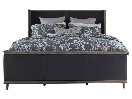 Alderwood - Upholstered Wingback Bed Supply