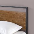 Zinus Bed Frame Suzanne Low Metal Wooden Headboard (7 ) For Cheap