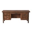 Sausalito - Executive Desk - Whiskey Hot on Sale