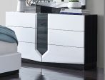 Vios - Zebra High Gloss Dresser - White Hot on Sale