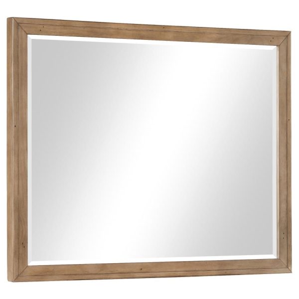 Taylor - Dresser Mirror - Light Honey Brown Online now