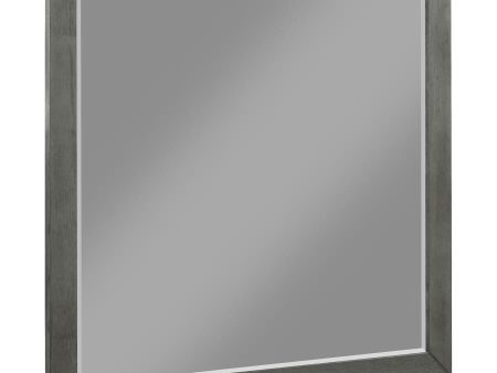 Nathan - Dresser Mirror - Gray Fashion