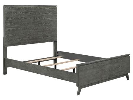 Nathan - Wood Panel Bed on Sale