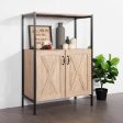 Farmhouse Style Sideboard Storage Cabinet with Shelf- Model Bebou Sale