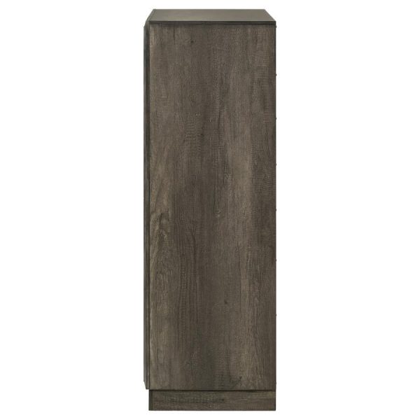 Janine - 5-Drawer Bedroom Chest - Gray Discount