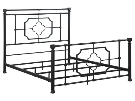 Paskay - Metal Eastern King Open Frame Bed - Weathered Black Online