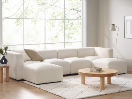 Luca Double Chaise Sectional Sofa Discount