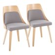 Anabelle - Mid Century Modern Dining Chair (Set of 2) Discount