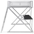 Hyde - Metal Workstation Loft Bed Online