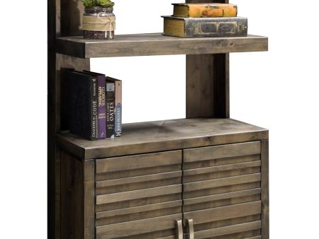 Avondale - High BookShelf Pier - Charcoal Brown Sale