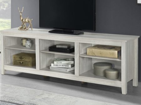 White Wood Storage TV Stand - Model #789 Supply