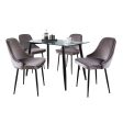 Clara Giovani - 5 Piece Contemporary Dining Set on Sale