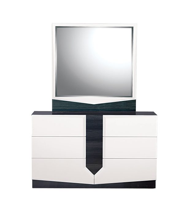 Vios - Zebra High Gloss Dresser - White Hot on Sale