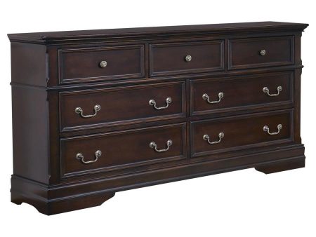 Cambridge - 7-Drawer Dresser - Cappuccino Online Hot Sale