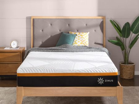 Zinus Copper Memory Foam Hybrid 10” (25cm) Mattress Hot on Sale