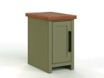 Vineyard - Chairside Table - Sage Green, Fruitwood Discount