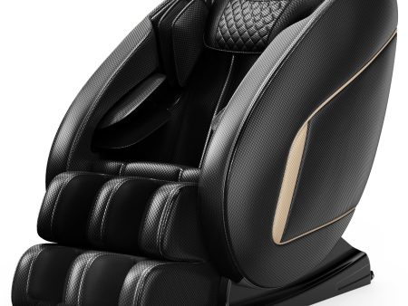 Massage Chair Blue-Tooth Connection And Speaker, Easy To Use At Home And In The Office And Recliner With Zero Gravity With Full Body Air Pressure - Black Online now