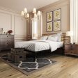 Paul Metal and Wood Platform Bed Frame Online now