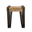 Winston - Square Wood Top Side End Table - Natural Online Sale