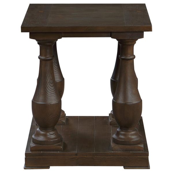 Walden - Rectangular Wood Side End Table - Coffee Online Sale