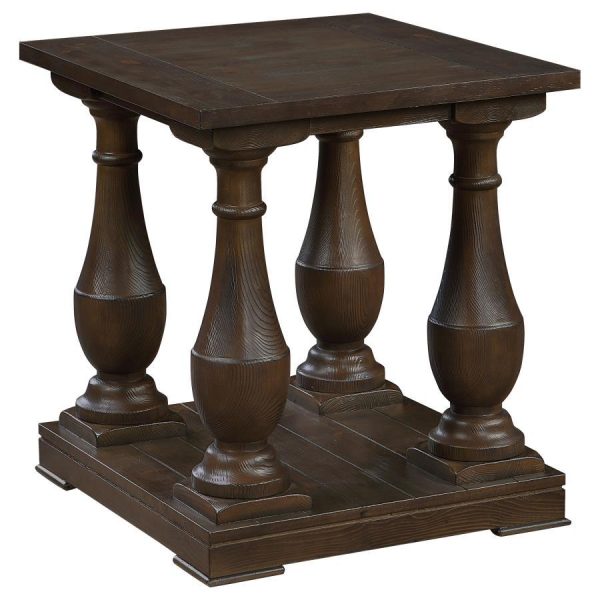 Walden - Rectangular Wood Side End Table - Coffee Online Sale