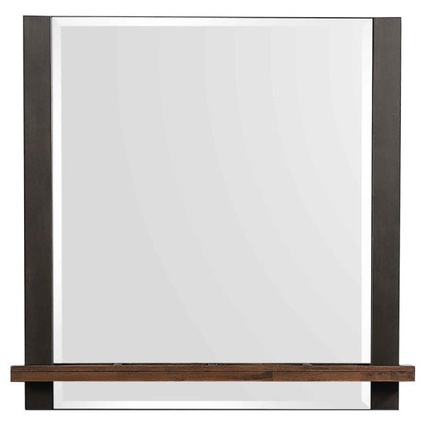 Azalia - Dresser Mirror - Walnut Online Sale