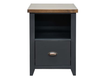 Essex - Drawer File - Black, Whiskey Supply