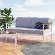 Zinus Pablo Outdoor Loveseat with Waterproof Cushions Online