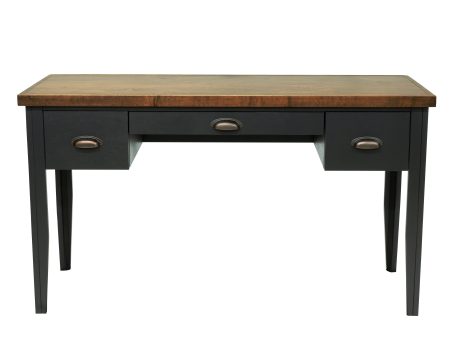 Essex - Writing Desk - Black, Whiskey Cheap