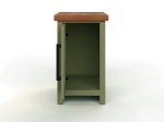 Vineyard - Chairside Table - Sage Green, Fruitwood Discount