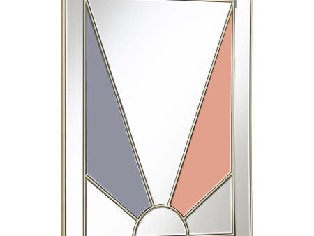 Calixte - Wall Mirror - Champagne And Silver on Sale