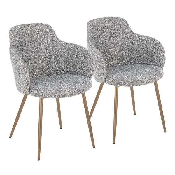 Boyne - Contemporary Stylish Design Chair (Set of 2) For Cheap