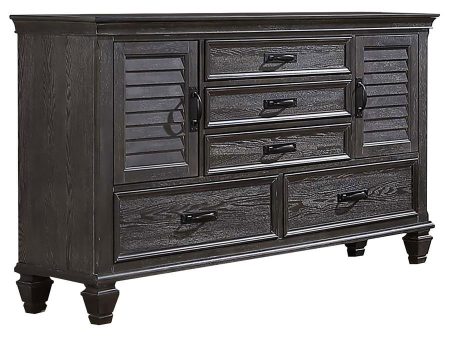 Franco - 5-Drawer Dresser - Weathered Sage Online now