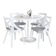 Dakota Charlotte - 5 Piece Contemporary Design, Dining Set Online