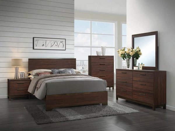 Edmonton - Wood Panel Bed For Discount