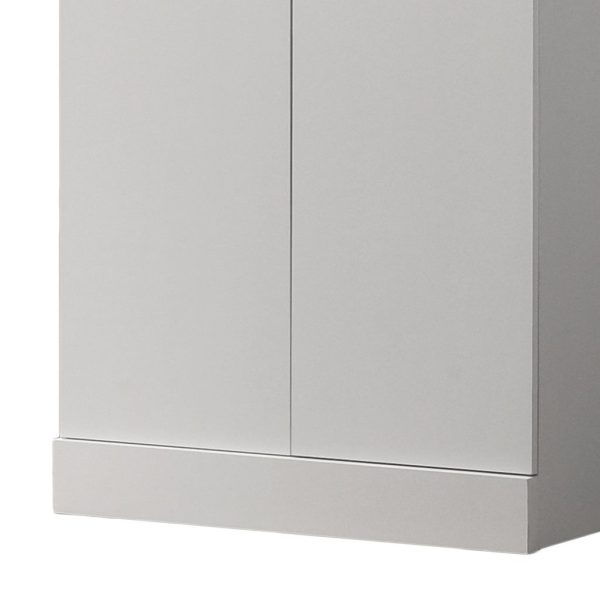 Alara - Height Simplistic Modern Double Door Storage Cabinet - White For Cheap